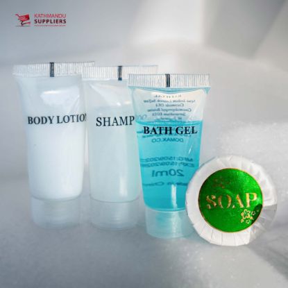 Body Lotion, Soap Shampoo and Bath Gel For Hotel and Resorts