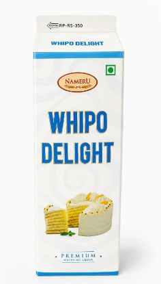 Picture of whip cream.